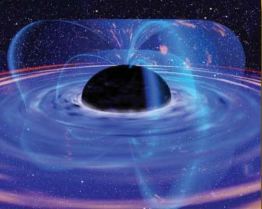 Schwarzes Loch (künstlerische Darstellung)